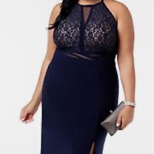 Morgan & Co Women’s Navy Formal Dress